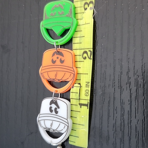 McDonalds Halloween Bucket inspired Earrings - Picture 4 of 4